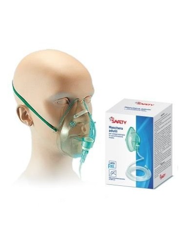 Maschera Ossigenoterapia con Tubo